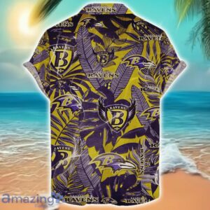Baltimore Ravens 3D Hawaiian Shirt Retro Logo Revolutions NFL New Design Summer Gift For Men Women Product Photo 2