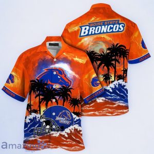 Boise State Broncos NCAA Best Hawaiian Shirt For Men Women Custom Name Product Photo 1