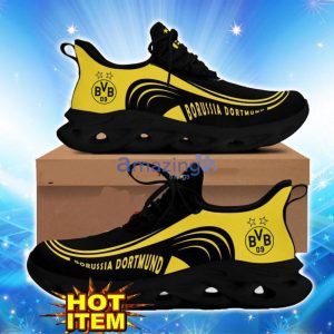 Borussia Dortmund Max Soul Sneakers Logo Shoes For Fans Product Photo 2