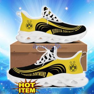 Borussia Dortmund Max Soul Sneakers Logo Shoes For Fans Product Photo 1