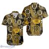 Boston Bruins Hawaiian Retro Logo NHLTropical Beach Hawaiian Shirt