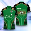 Boston Celtics National Basketball Association 2024 3D Polo Shirt Basketball Pattern
