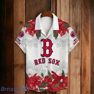 Boston Red Sox MLB Summer Tropical Hawaiian Shirt And Short Product Photo 2