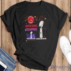 Browns Super Bowl Champions LVIII Las Vegas 2024 Shirt - Black T-Shirt