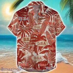 BSA Motor Retro Logo 3D Hawaiian Shirt For Men And Women Product Photo 1