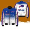 Buffalo Bills AOP Sleeve Pocket Bomber Jacket Hot Style 3D Printing