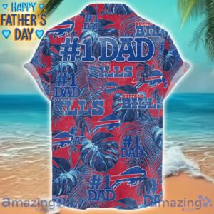 Buffalo Bills Dad Hawaiian Father’s Day Gift For Dad Grandpa NFL Sports Beach Shirt Product Photo 2
