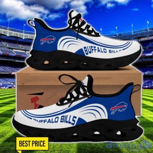 Buffalo Bills Max Soul Sneakers Logo Shoes For Fans image Buffalo Bills Max Soul Sneakers Logo Shoes For Fans Product Photo 2