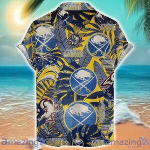 Buffalo Sabres 3D Hawaiian Shirt Retro Logo Revolution NHL New Design Summer Gift For Men Women Product Photo 2