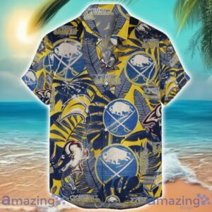 Buffalo Sabres 3D Hawaiian Shirt Retro Logo Revolution NHL New Design Summer Gift For Men Women Product Photo 1