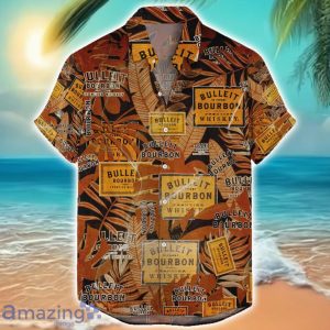 Bulleit Bourbon Whiskey Retro Logo 3D Hawaiian Shirt Gift For Men And Women Product Photo 1