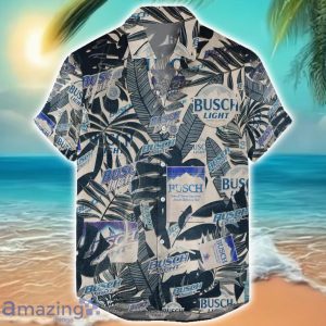 Busch Light Beer Retro Logo 3D Hawaiian Shirt Gift For Men And Women Product Photo 1