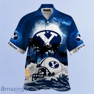 BYU Cougars NCAA Best Hawaiian Shirt For Men Women Custom Name image BYU Cougars NCAA Best Hawaiian Shirt For Men Women Custom Name Product Photo 2