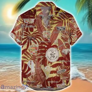 Cadillac Car Retro Logo 3D Hawaiian Shirt For Men And Women Product Photo 1