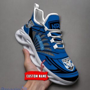 Canterbury Bankstown Bulldogs Custom Name NRL Max Soul Shoes Product Photo 1