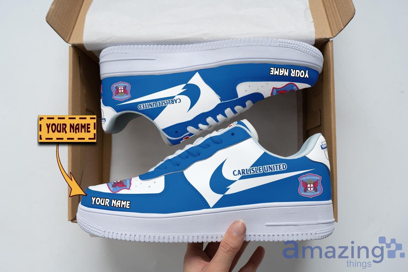 Carlisle United Air Force Shoes Custom Name Men Women Gift AF1 Shoes Product Photo 1