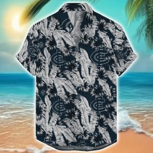 Carlton Blues Paradise AFL Aloha Hawaiian Shirt For Men And Women Product Photo 2
