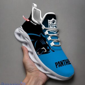 Carolina Panthers Custom Name Max Soul Shoes Trending Sneakers For Fans Product Photo 1