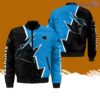 Carolina Panthers Graphic Bomber Jacket Hot Style 3D Printing