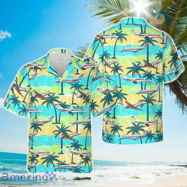 Cessna Citation XLS Aloha 3D Hawaiian Shirt Product Photo 1