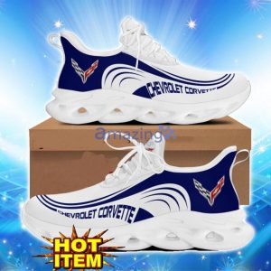 Chevrolet Corvette Max Soul Sneakers Logo Shoes For Fans Product Photo 1