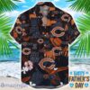 Chicago Bears Coffee Hat and Logo Pattern Hawaiian Shirt Father’s Day Gift NFL Team