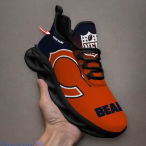 Chicago Bears Custom Name Max Soul Shoes Trending Sneakers For Fans image Chicago Bears Custom Name Max Soul Shoes Trending Sneakers For Fans Product Photo 4
