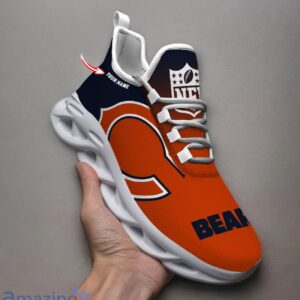 Chicago Bears Custom Name Max Soul Shoes Trending Sneakers For Fans Product Photo 1