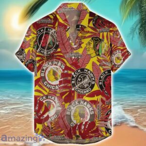 Chicago Blackhawks 3D Hawaiian Shirt Retro Logo Revolution NHL New Design Summer Gift For Men Women Product Photo 1