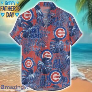 Chicago Cubs Dad Hawaiian Father’s Day Gift For Dad Grandpa MLB Sports Beach Shirt Product Photo 1