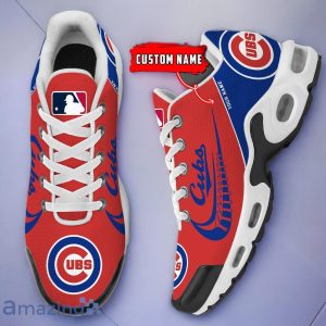 Chicago Cubs MLB Air Cushion Sport Shoes Custom Name For Fans Trending Gift Shoes Product Photo 2
