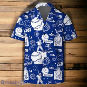 Chicago Cubs MLB Logo Legend Team Hawaiian Shirt And Short Product Photo 3