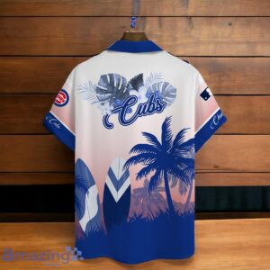 Chicago Cubs MLB Summer Tropical Coconut Hawaiian Shirt And Short Product Photo 4
