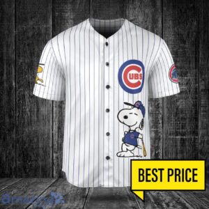 Chicago Cubs Peanuts Cute Snoopy Baseball Jersey Shirt Sport Team Gift Custom Name And Number image Chicago Cubs Peanuts Cute Snoopy Baseball Jersey Short Sport Team Gift Custom Name And Number Product Photo 2