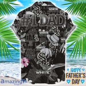 Chicago White Sox Coffee Hat and Logo Pattern Hawaiian Shirt Father’s Day Gift MLB Team Product Photo 2