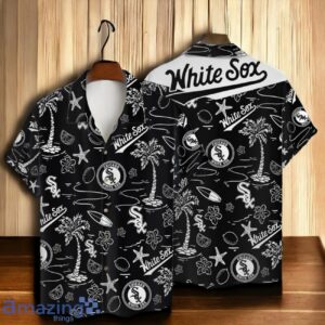 Chicago White Sox MLB Team Logo Beachscape Design Hawaiian Shirt And Short Product Photo 1