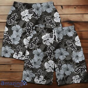 Chicago White Sox MLB Team Logo Hawaiian Shirt And Short Vintage Pattern Product Photo 4