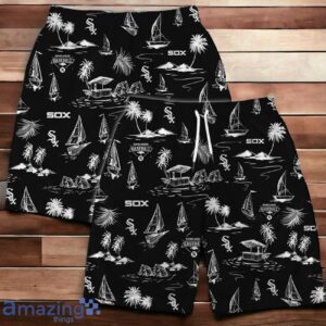 Chicago White Sox Team Logo Beach Vibes Pattern Hawaiian Shirt And Short Product Photo 4