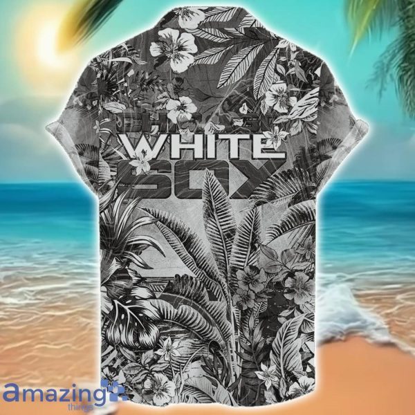 Chicago White Sox Tropical Skull Halloween 3D Hawaiian Shirt For Men Women MLB Fans Product Photo 2