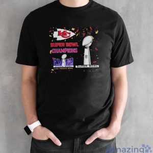 Chiefs Super Bowl Champions LVIII Las Vegas 2024 shirt - Black Unisex T-Shirt