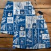 Chris Taylor Los Angeles Dodgers MLB Square Hawaiian Shirt And Short