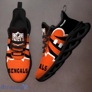 Cincinnati Bengals Custom Name Max Soul Shoes Trending Sneakers For Fans Product Photo 3