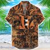 Cincinnati Bengals Flower and Skull Hawaiian Shirt NFL Team Halloween Shirt