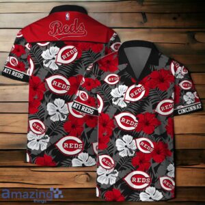 Cincinnati Reds MLB Team Logo Hawaiian Shirt And Short Vintage Pattern Product Photo 1