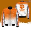 Clemson Tigers AOP Sleeve Pocket Bomber Jacket Hot Style 3D Printing