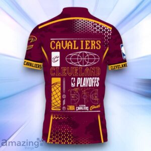 Cleveland Cavaliers Style NBA Playoffs New Design Basketball 2024 Polo Shirt image Cleveland Cavaliers Style NBA Playoffs New Design Basketball 2024 Polo Shirt Product Photo 3