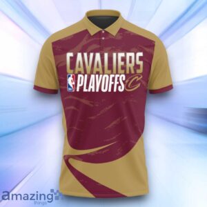 Cleveland Cavaliers Style NBA Playoffs New Design Basketball 2024 Polo Shirt For Fans Product Photo 2