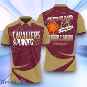 Cleveland Cavaliers Style NBA Playoffs New Design Basketball 2024 Polo Shirt For Fans Product Photo 1