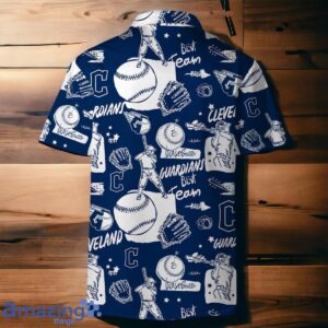 Cleveland Guardians MLB Logo Legend Team Hawaiian Shirt And Short Product Photo 4