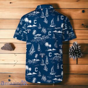Cleveland Guardians Team Logo Beach Vibes Pattern Hawaiian Shirt And Short Product Photo 3